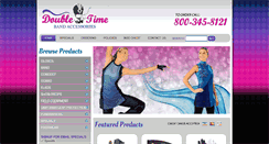 Desktop Screenshot of doubletimeband.com